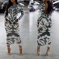 Image 1 of CALM SETTINGS MAXI DRESS