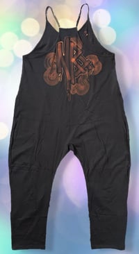 Image 2 of “IN A FOG” CUSTOM BLEACH PAINTED BAGGY JUMPER SIZE LARGE