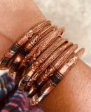 Image 1 of Tuareg Tribal Adjustable Copper Bangles