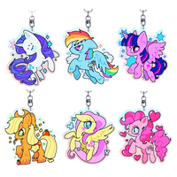 Image 1 of MLP 2" Keychains 