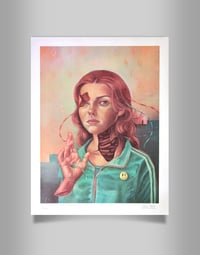 Image 3 of Limited edition Screenprint - "The Last optimist on Earth"