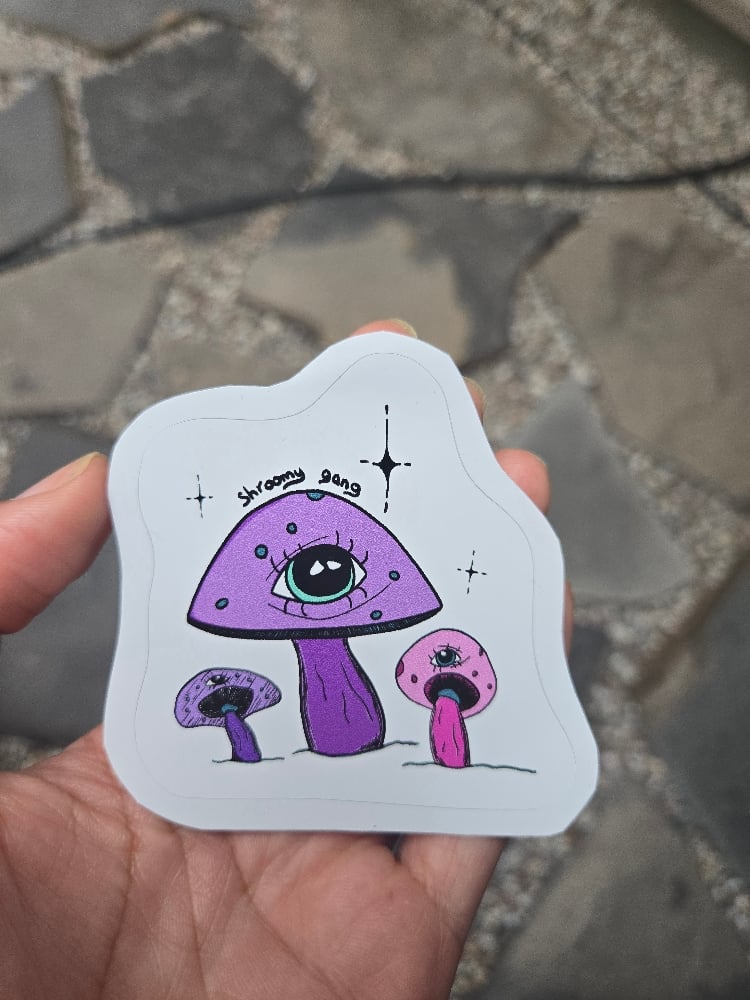 Image of Shroomy gang sticker
