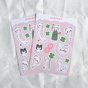 Image of Jiniret Sticker Sheet