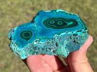 Image 7 of Malachite & Chrysocolla Polished Slab | Congo #3001