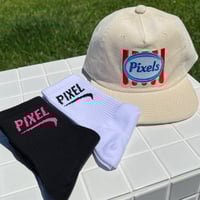 Image 1 of Pixels cap & Pixel socks Bundle
