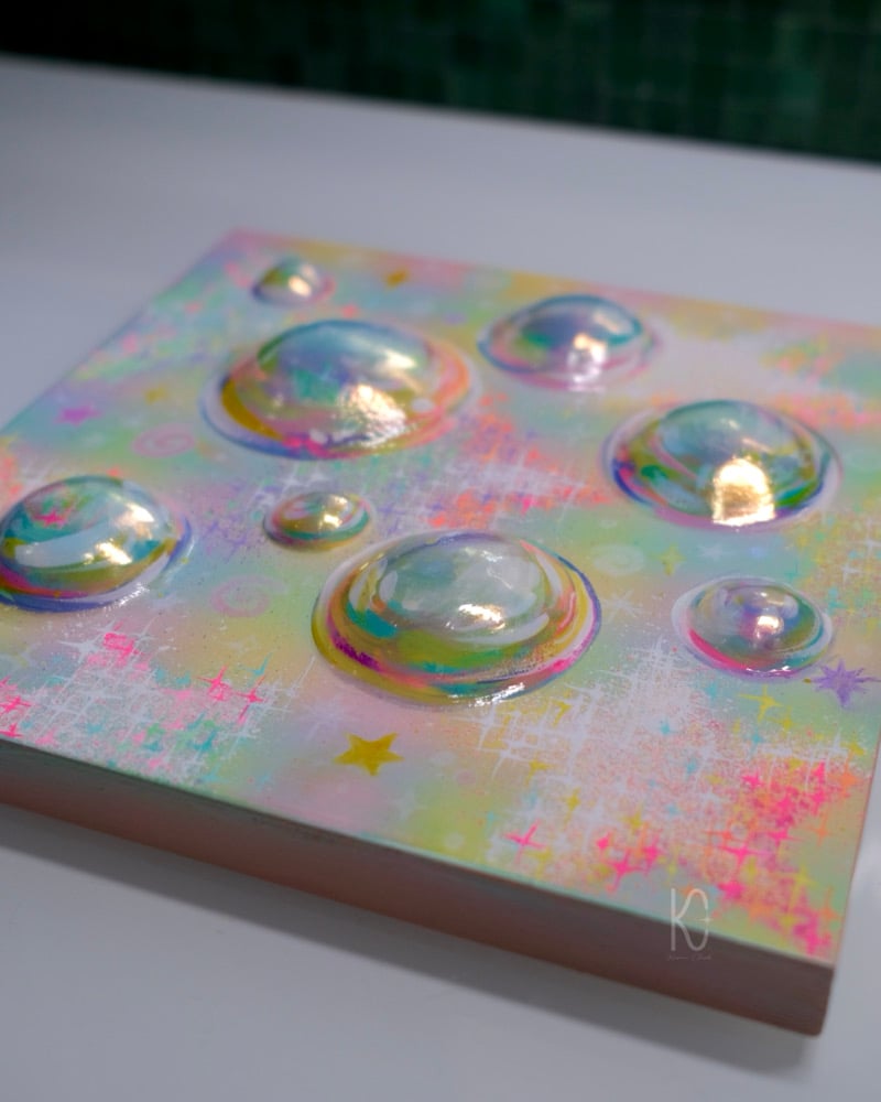 Image of DREAMCORE ✧ Original 3D Mixed Media Painting