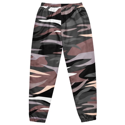 Image of WOOD CAMO TRACKPANTS