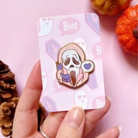 Image 3 of Ghostface pin