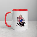Image 1 of Patriotic Girl Mug with Colors