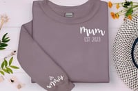Image 2 of Personalised “Mum EST. Year” Clothing