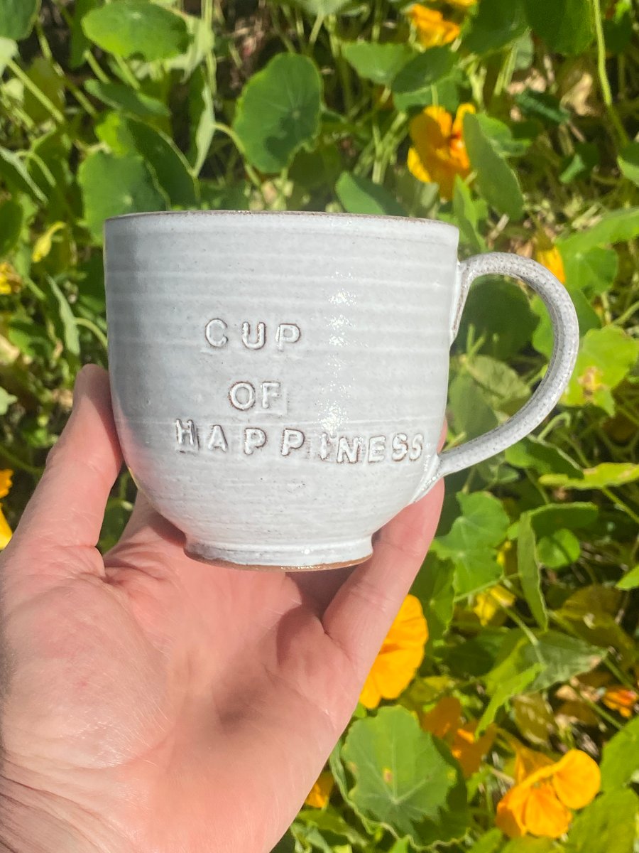 CUP OF HAPPINESS Mug | Ebsworth Pots