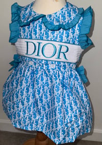 Image 1 of Dior inspired  skirt romper 