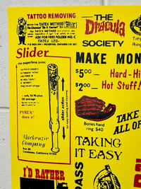 Image 3 of The Slider - A4 Screen Print