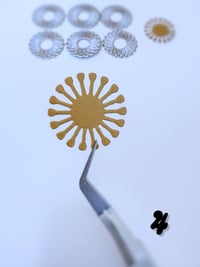 Image 3 of Flower Centers Metal Diecut