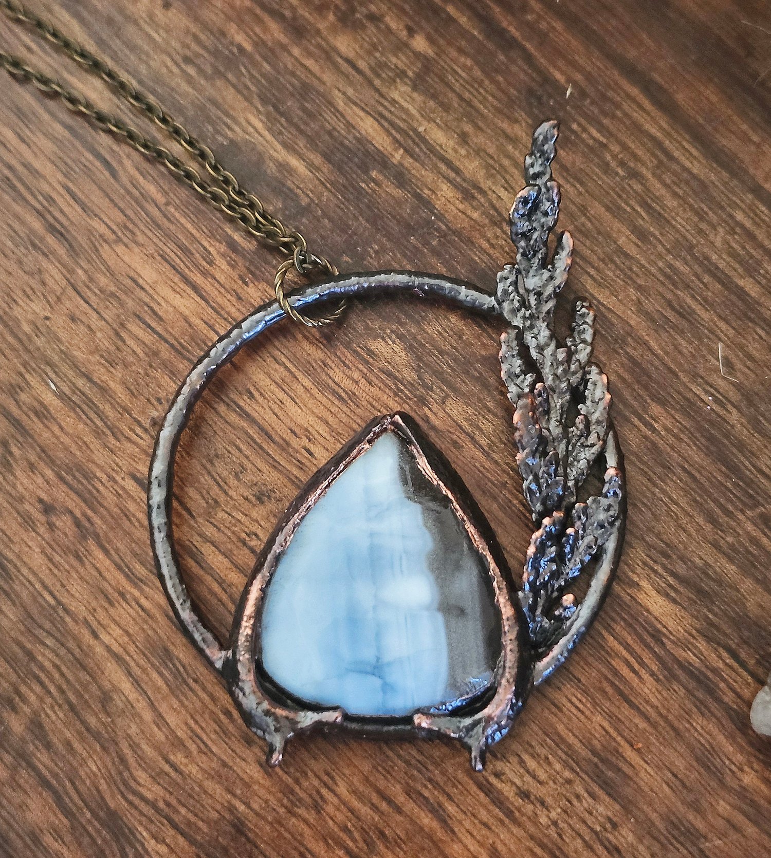 Image of Blue Opal Necklace 