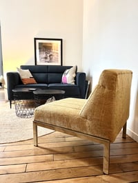 Image 5 of Chauffeuse olive chiné