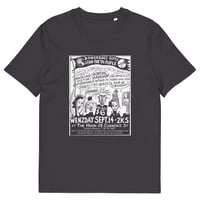 Image 4 of Benefit Flyer | organic unisex t-shirt (dark colors)