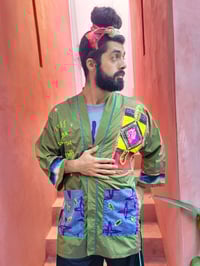 Image 1 of "It's written in the Stars" kimono