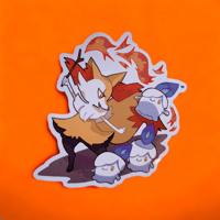 Image 1 of Braixen Sticker