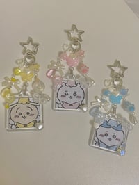 Image 1 of chiikawa and friends photo frame trinkets