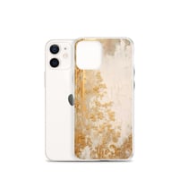 Image 9 of White and Gold Tattered Texture Goth Lolita Kawaii Baroque Clear Case for iPhone®