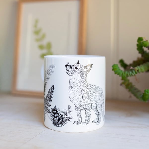 Image of Fox cub mug
