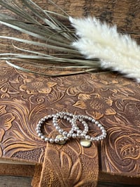 Image 3 of Sterling Silver Dot Stacker