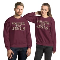 Image 10 of Soldier For Jesus Dark Unisex Sweatshirt