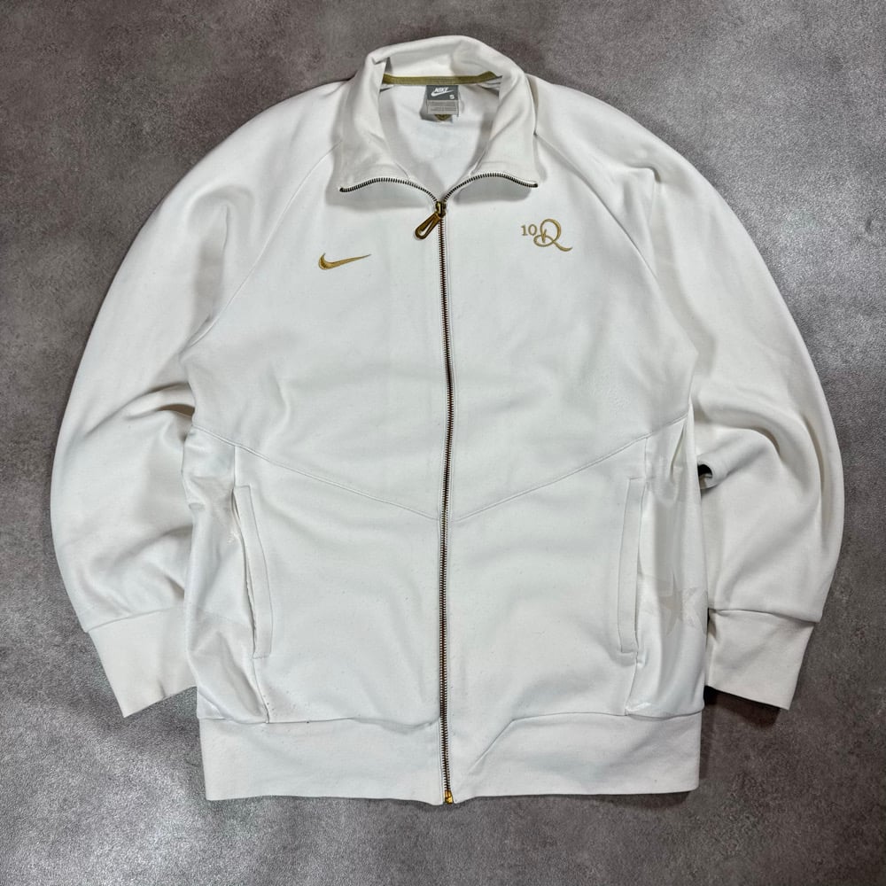 Image of Nike Ronaldinho R10 Track Jacket, Size Large