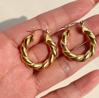 Image 2 of Majestic hoop Earring