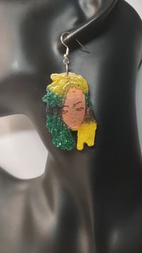 Image 3 of  Locs Girl Earrings 