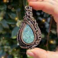 Image 1 of Moss Agate Amulet