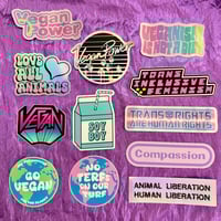 Image 4 of Trans Rights Are Human Rights sticker