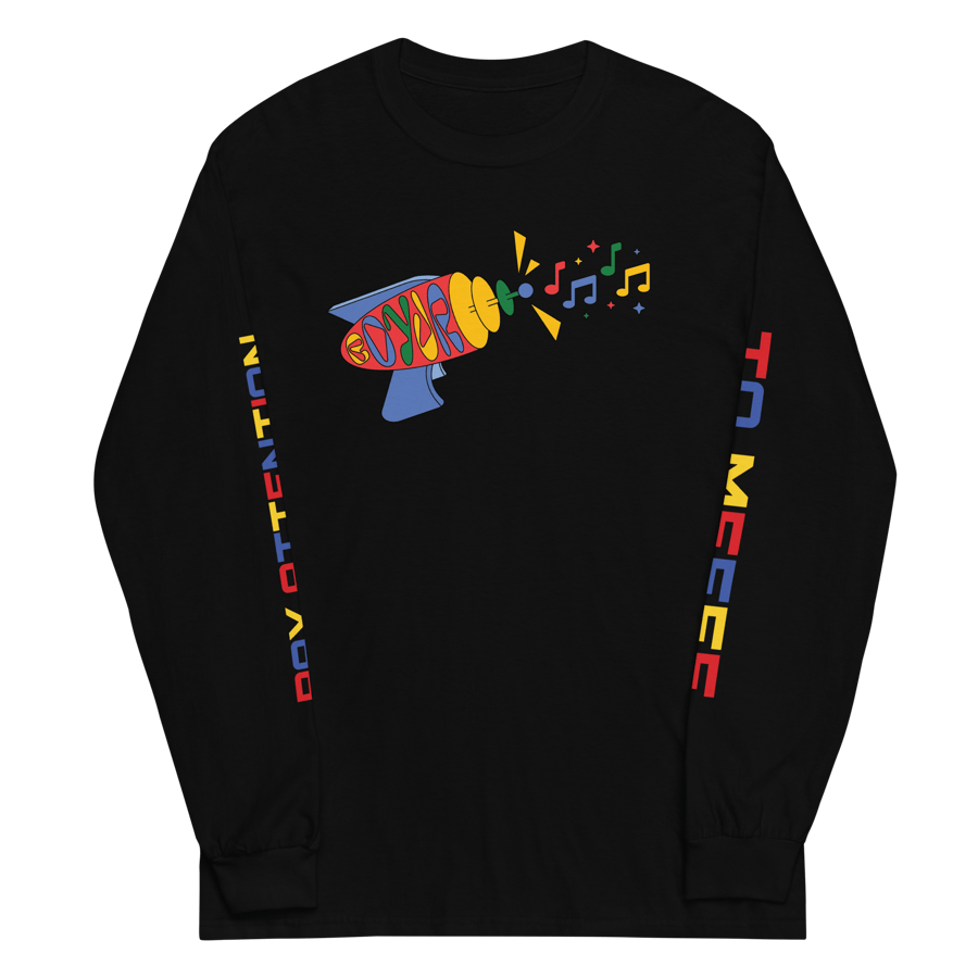 Image of Raygun Long Sleeve - Sleeve Text