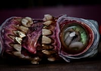 Image 18 of Parasite cyclops - Glow in the Dark Bic Lighter Sleeve OOAK