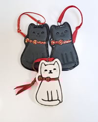 Image 2 of Fancy Cats Christmas Decorations 