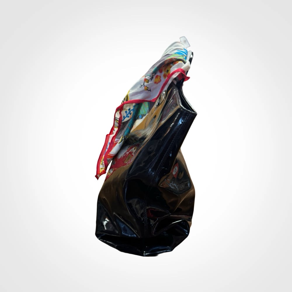 Image of Celine Paris Patent Leather Ring Bag