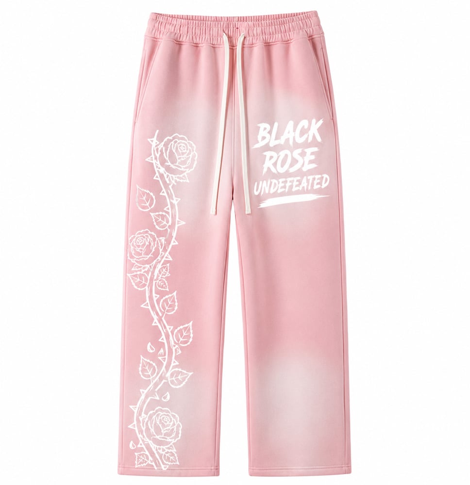 Image of ROSE VINE PANTS (PINK)