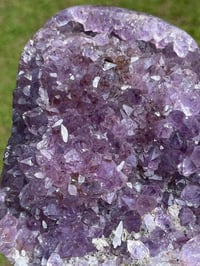 Image 3 of Amethyst With Calcite & Polished Edges #2185