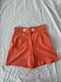 Image 1 of Orange shorts // 38