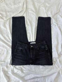 Image 1 of Zara black jeans // 38