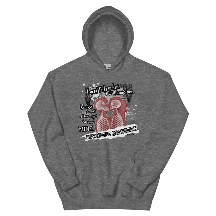 Image of Officially licensed Leigh Rivers Psychotic obsession Tobias & Aria Unisex Hoodie