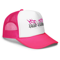 Image 9 of Bead Baddie Foam trucker hat