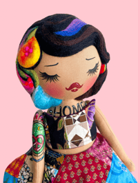 Image 1 of HOME AGAIN TATTOO MEDIUM ART DOLL