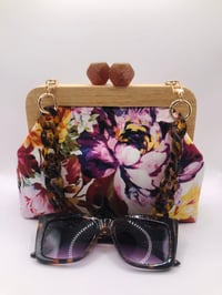 Image 4 of White Floral Bag