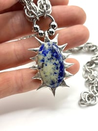 Image 1 of Reliquary Necklace: Sodalite