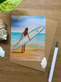 Greeting Card “ Your wave is waiting…”