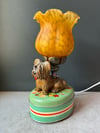 VINTAGE LAMP con metalli riciclati / pezzo unico 