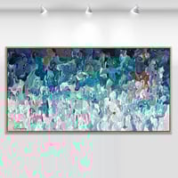 Image 1 of 'De profundo' - 124x65cm, FRAMED