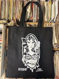 15 year anniversary tote bag 